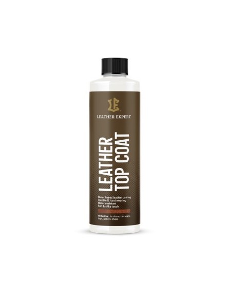 Γυαλιστερό Βερνίκι για Βαφή Δέρματος LEATHER EXPERT Top Coat, 500ml