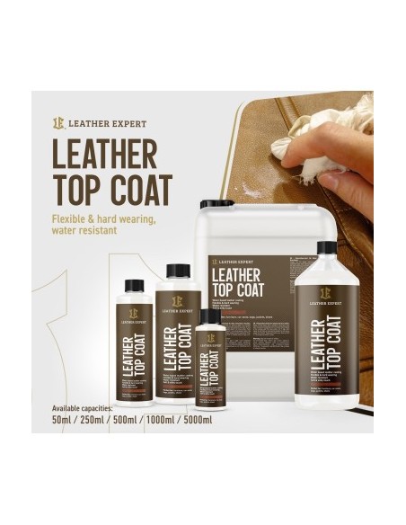 Gloss Lacquer for Leather Painting LEATHER EXPERT Top Coat, 500ml