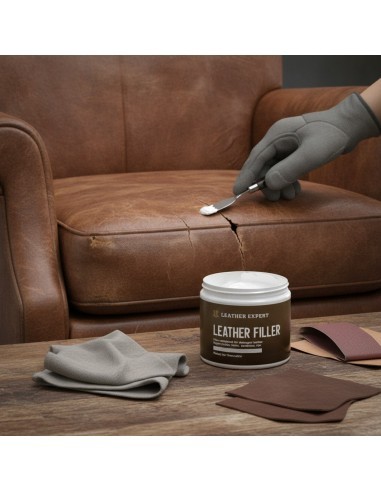 LEATHER EXPERT Leather Filler White 250ml