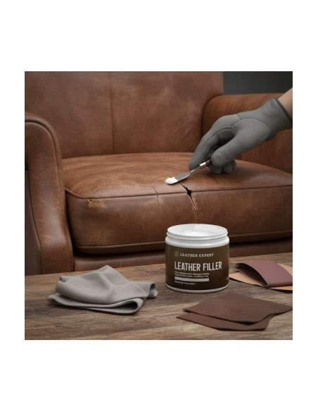 LEATHER EXPERT Leather Filler White 250ml