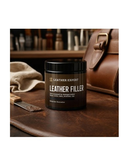 Fekete bőrjavító töltőanyag LEATHER EXPERT 250ml