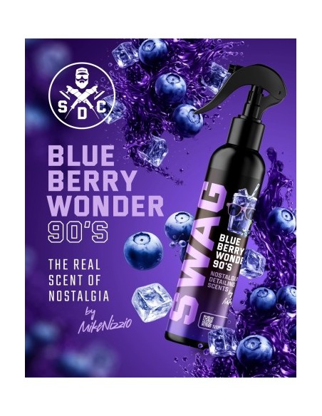 Αρωματικό αυτοκινήτου SWAG Blueberry Wonder 90's, 150ml