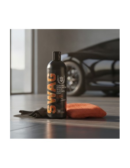 Hydrophobic Ceramic Protection Solution for All Auto Surfaces SWAG Ceramic Domination Multi Surface Coat 500ml