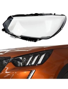 Стъкло на ляв фар за Peugeot 208, 2008 Генерация 2 (2019... 2