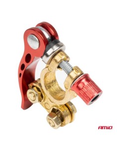 Set of 2 Car Battery Terminals with Quick Disconnect, Amio 2