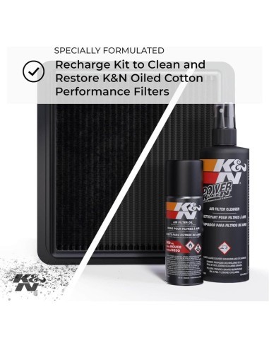 K&N Air Filter Maintenance Kit Cleaning...