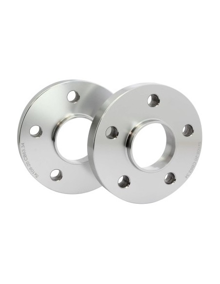 Set of two wheel spacers 5x108 on 20mm 63.4 plus M12 bolts for Ford, Volvo, Jaguar