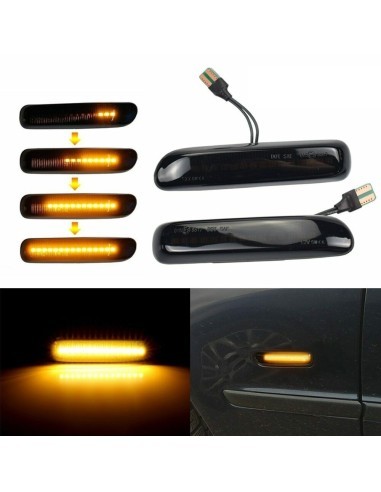 Σετ 2 Σηματοδότες LED Δυναμικοί για BMW E46,...