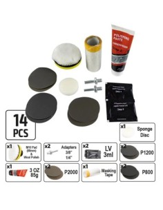 Set Polish Faruri JBM Headlight Restoration Set 2