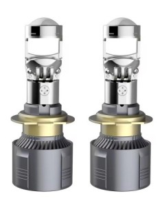 Bi Led H7 Lenses 56W Power 6500 Lumens 12-24V