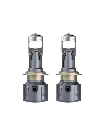 Bi Led H7 Lenses 56W Power 6500 Lumens 12-24V