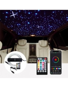 Starry Ceiling RGBW Fiber Optic Kit 300 Fire 3M 0.75mm...