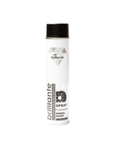 Black Satin Wheel Spray Paint 600ml