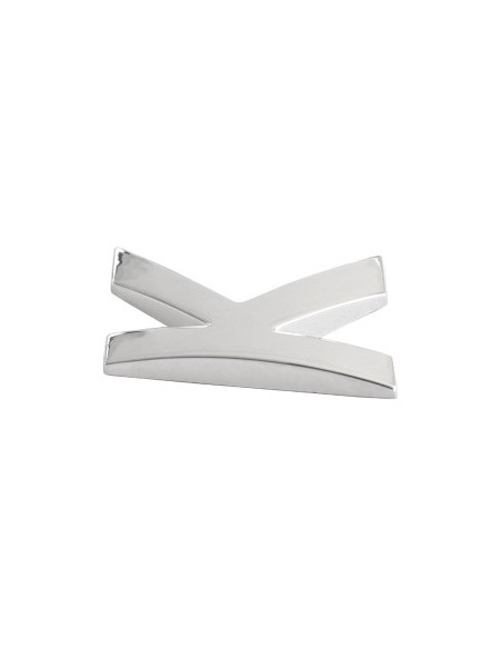 Car Ornament 3D Letter K 26 MM Chrome