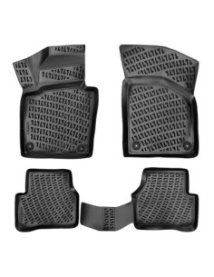Rubber mat set type tray compatible with Volkswagen...