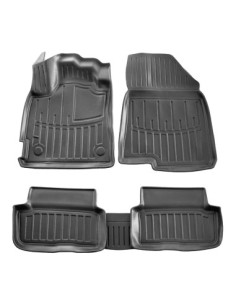 Rubber mat set type tray for Dacia Sandero Stepway III...
