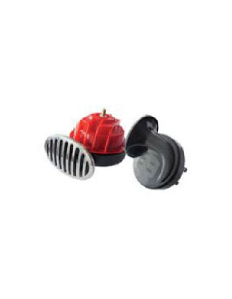Set grille horns 12V with relay, Mega Drive