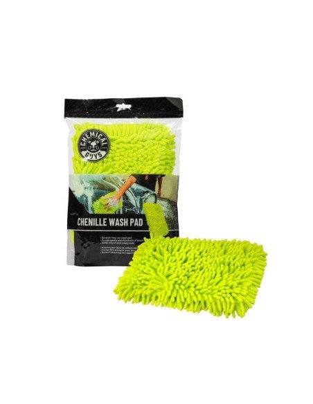Microfiber Sponge for Washing ChemicalGuys Chenille Microfiber Wash Pad