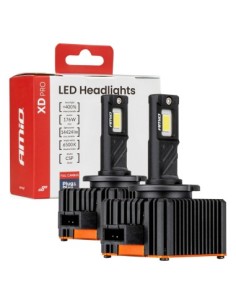 Set of 2 D3S Full Canbus Car LEDs, 176W, 14424 Lm, 6500k,...
