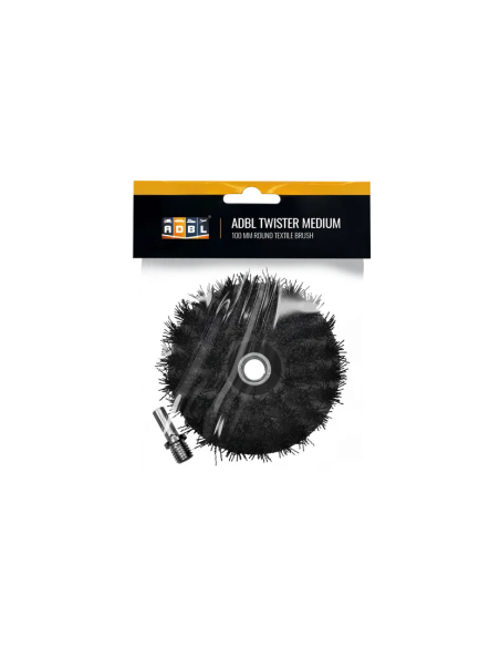 Medium Round Brush for Cleaning Textiles ADBL Twister Medium 100mm