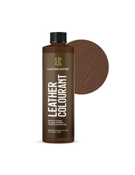 Chocolate Brown Leather Paint LEATHER EXPERT Leather Colourant 250ml