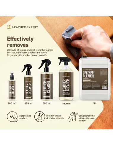 LEATHER EXPERT Leather Cleaner, 250ml