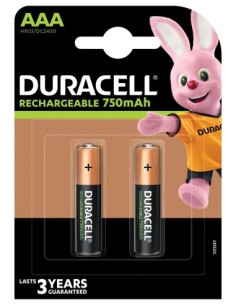 Duracell Batteries R3, AAAK4, 750mAh, 2 pcs