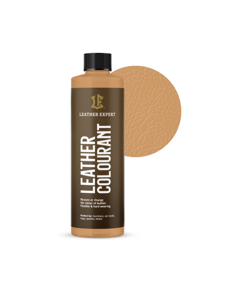 Light Brown Leather Paint LEATHER EXPERT Leather Colourant 250ml