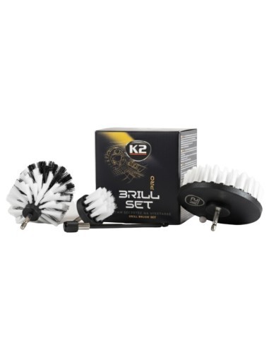 Set of 3 Professional Drill Brushes K2 Brill Set