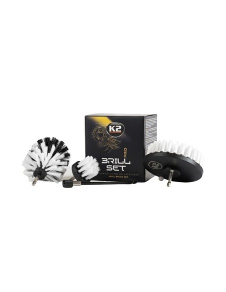 Set of 3 Professional Drill Brushes K2 Brill Set