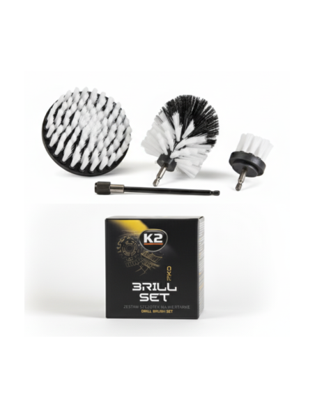 Set of 3 Professional Drill Brushes K2 Brill Set