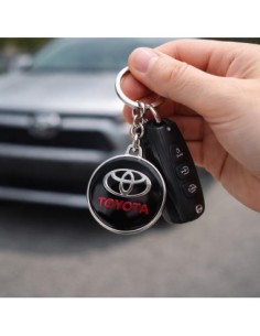 Premium keychain dedicated to Toyota, Black 2