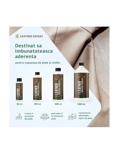 Leather Adhesion Solution LEATHER EXPERT Adhesion Promoter, 250ml