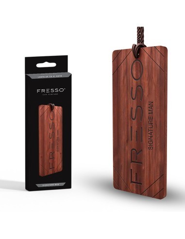 Ajándékcsomag Autóillatosító FRESSO Signature Man