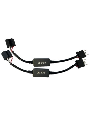 Set of 2 LED H4 12V Error Canceller