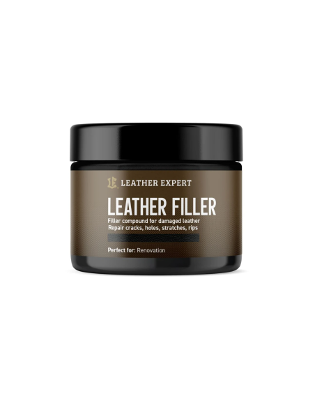 Chit επισκευής επιφανειών από δέρμα μαύρο LEATHER EXPERT Leather Filler Black 50ml