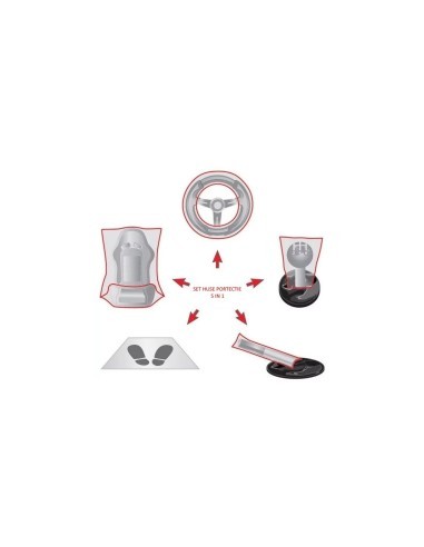 Car Protection Covers Set, 5 Pieces