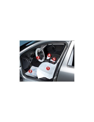 Car Protection Covers Set, 5 Pieces