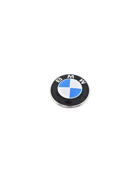 Compatible BMW Emblem for Hood or Trunk 82 mm, Blue