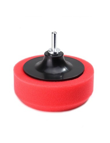 Set of 3 polish sponges and pads 125mm
