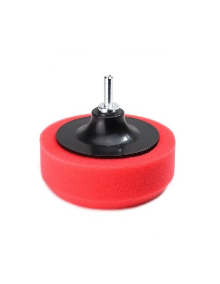 Set of 3 polish sponges and pads 125mm