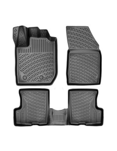Rubber mat set type tray for Dacia Duster 4X4 2022-