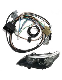 Left headlight wiring harness for BMW 5 Series E60, E61...