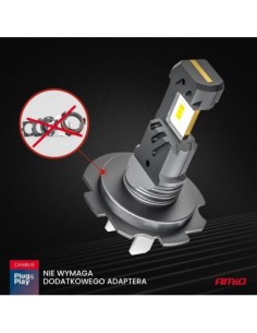 Комплект 2 авто LED крушки H7, H18 Canbus, 60W, 5600 Lm,... 2