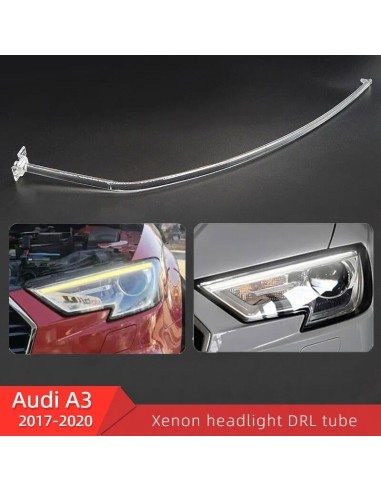 Repair fiber DRL left headlight for Audi A3 8V...