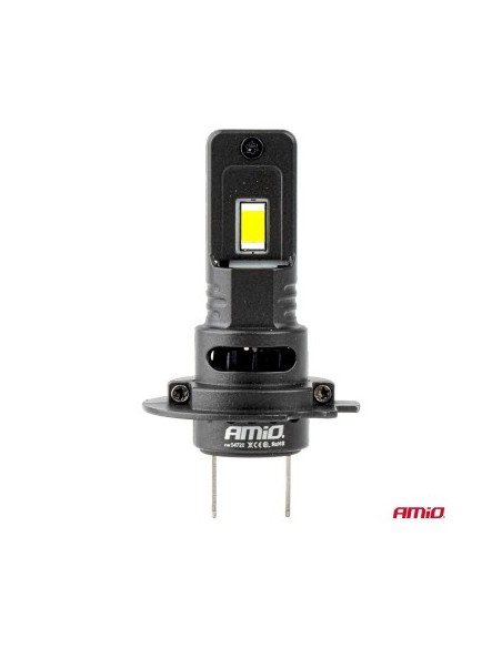 Σετ 2 λαμπτήρων αυτοκινήτου H7, H18 Canbus, 68W, 7646Lm, 6000k, 12V-24V, Amio