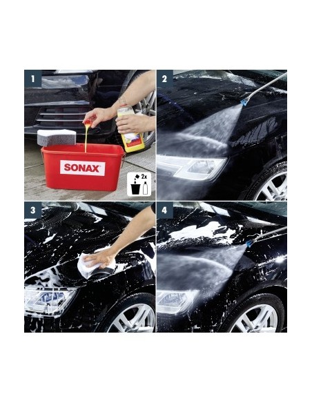 Car Shampoo with Wax Sonax Wash & Wax 1l