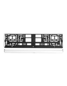 Silver License Plate Holder 1 Pc Mega Drive