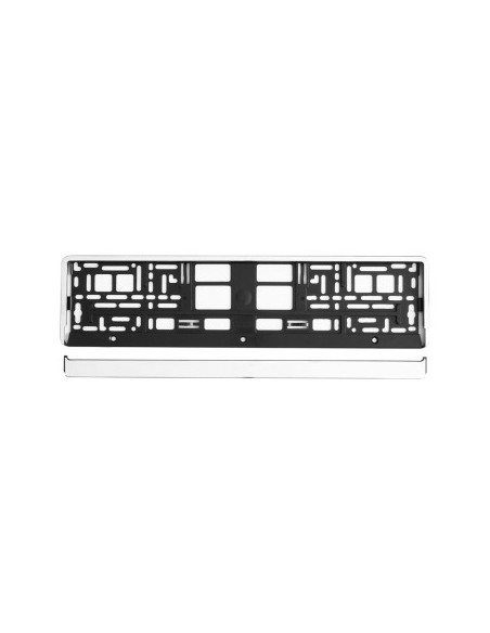 Silver License Plate Holder 1 Pc Mega Drive