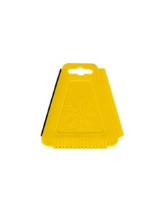 Simple scraper with rubber blade